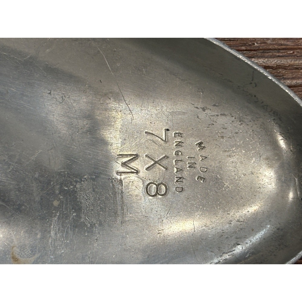 Vintage London Alan McAfee Aluminum Shoe Trees Inserts Made In England 7 X 8 M - Picture 11 of 16